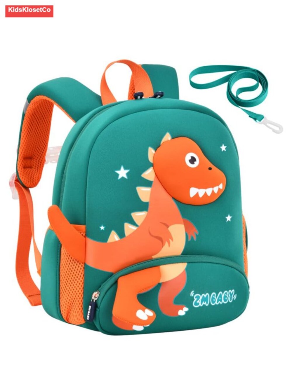 Toddler Kids Backpack Anti Lost Safety Leash 3D Cartoon Lightweight Neoprene